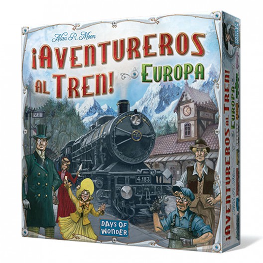 Joc de taula: Aventureros al tren! Europa